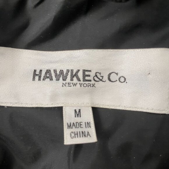 Hawke & Co. Women's Down Puffer Jacket M Black 80% Down 20% Feathers Lining - Picture 3 of 6